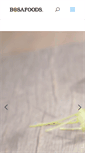 Mobile Screenshot of bosafoods.com